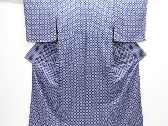 JAPANESE KIMONO / KOMON / DIAGONAL GRID